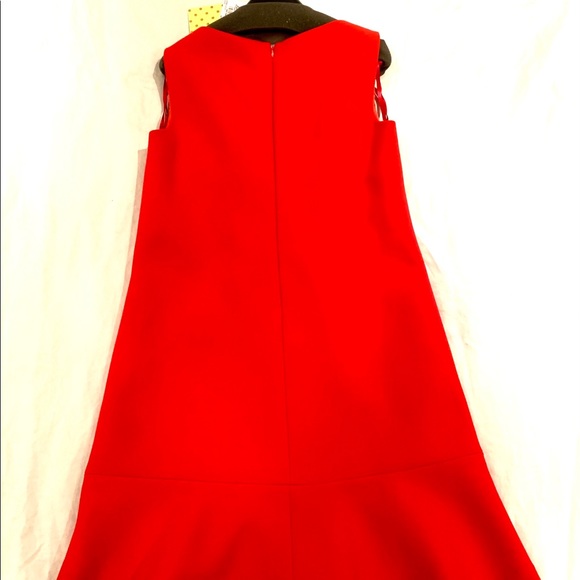 Luisa Spagnoli red wool blend dress - Picture 3 of 8